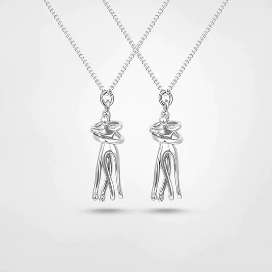 Hugging Love Necklace (1+1 FREE)