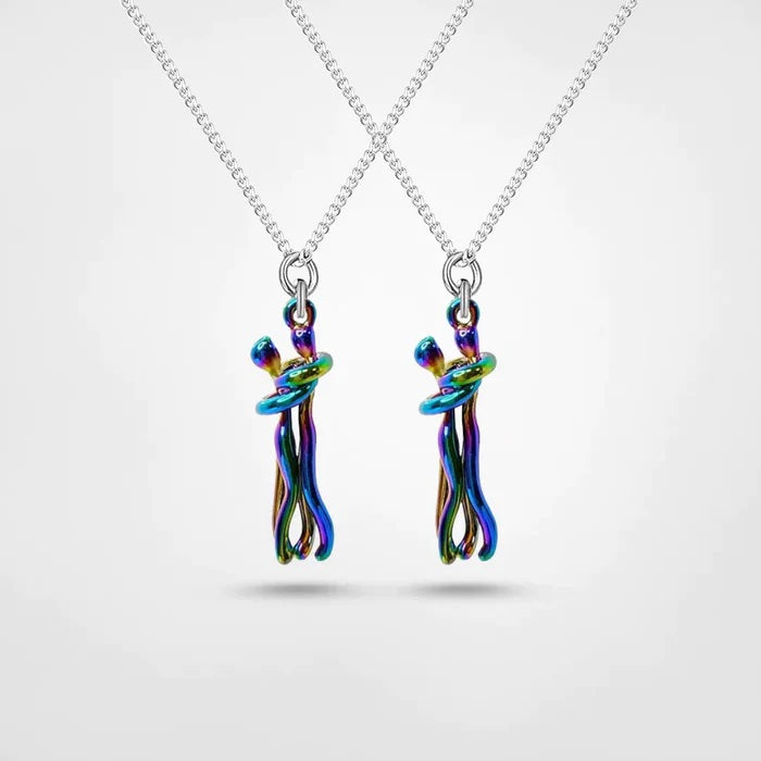 Hugging Love Necklace (1+1 FREE)